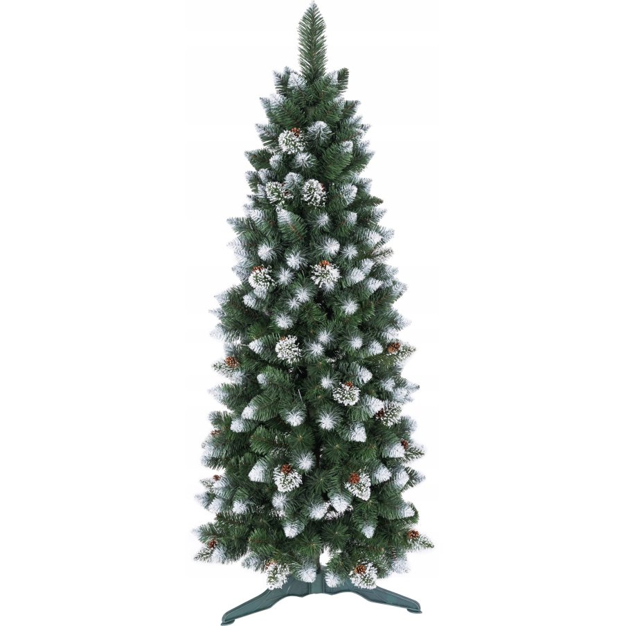 Choinka sztuczna SOSNA ROSA SLIM 250 cm (ośnieżona, wąska)