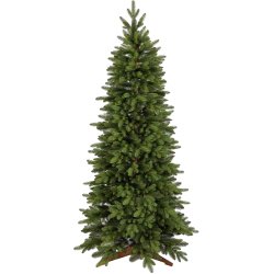Choinka sztuczna ŚWIERK KANADYJSKI SLIM 220 cm MIX PE + PVC (wąska)