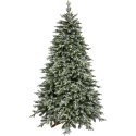 Choinka sztuczna ŚWIERK JAPOŃSKI 180 cm MIX PE + PVC (ośnieżona)