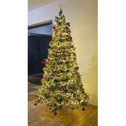 Choinka sztuczna ŚWIERK ALPEJSKI 220 cm MIX PE + PVC