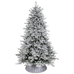 Choinka sztuczna ŚWIERK TATRZAŃSKI 180 cm MIX PE + PVC (ośnieżona, samorozkładająca)