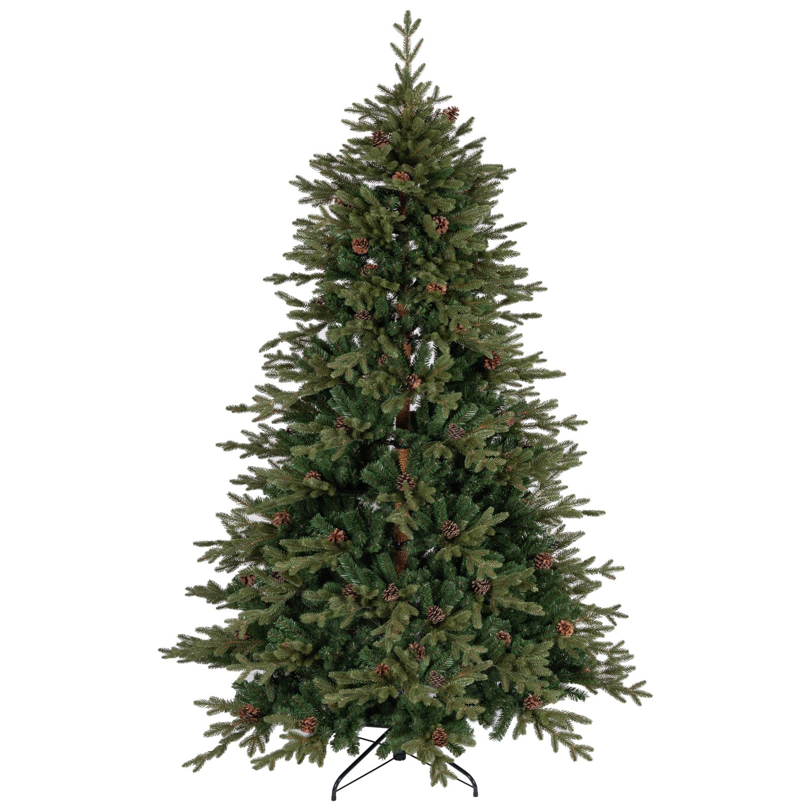 Choinka sztuczna ŚWIERK NORWESKI 180 cm MIX PE + PVC (samorozkładająca)